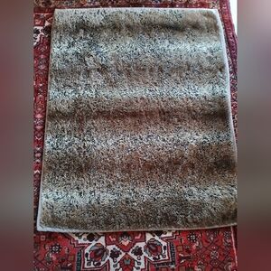 Pottery Barn Cozy Tan Throw Blanket